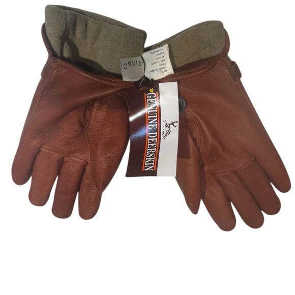 ORVIS Deerskin Brown Leather Gloves
Men’s |Size Medium. - Picture 5 of 8